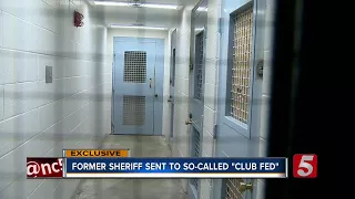 Convicted Sheriff Serving Time In So-Called "Club Fed"