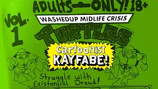 TMNT BOOTLEG OUTLAW fan-fiction! Midlife CRISIS Teenage Mutant Ninja Turtles doujinshi -- CowaBONGa!