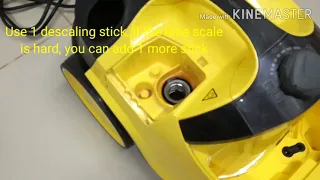 KARCHER SC5 Steam Cleaner - This steamer would kill bacteria 99.99%.#DESCALE #KARCHER #SC5