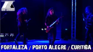 At the Beach with Megadeth/Last days in Brazil (Fortaleza, POA, Curitiba) [legendado]