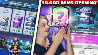 💥DIE NEUEN TRUHEN SIND SO KRASS! | 50.000 GEMS FÜR 20 LEGENDARYS?! | Clash Royale Update Opening