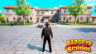 Стал ПЛОХИМ ПАРНЕМ в ШКОЛЕ! Симулятор ШКОЛЬНИКА в Игре Bad Guys at School от Cool GAMES