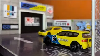 Unboxing hotwheels classics honda civic eg spoon 2023