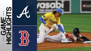 Braves vs. Red Sox Game Highlights (7/25/23) | MLB Highlights