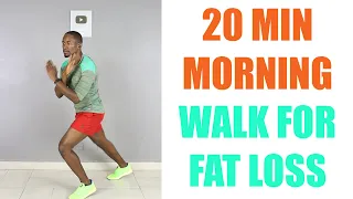 20 Minute Morning Walk at Home Workout for Fat Loss/ Walk 2700 Steps