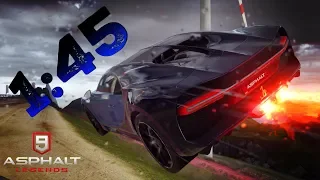 ASPHALT 9 - BUGATTI CHIRON EVENT - 1:45.681