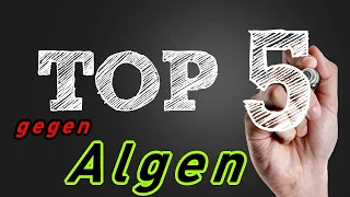 Top 5 der effektivsten Maßnahmen gegen Algen / Algen im Aquarium richtig bekämpfen!!!