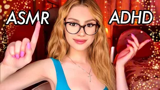 Fast ASMR for ADHD 🦖 (Colors, Lights, Focus on Me, Instructions, Chaotic 😴)