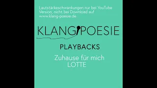 Zuhause für mich LOTTE Playback Karaoke Instrumental Piano