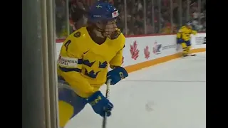 Axel Sandin-Pellikka at the WJC