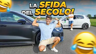 L'HO FATTO DAVVERO... 🤣 AUDI RS3 vs FIAT PUNTO ABARTH *qual è la migliore?* 🦂