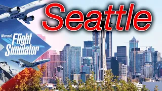 🔴4K Seattle Flight | Microsoft Flight Simulator 2020 [RTX 3090]