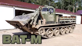 Gąsienicowa Spycharka Szybkobieżna BAT-M - Muzeum Techniki Wojskowej Gryf