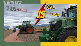 JOHN DEERE 6R 250 🦌 VS Fendt 726 Vario 🐎