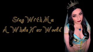 A Whole New World (Jasmine Part Only -  Sing With Me Karaoke)