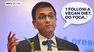 'Been On A Vegan Diet For 5 Months, I Do Yoga Every Day': CJI DY Chandrachud