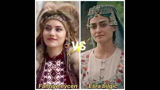 Fahriye evcen VS Esra bilgic🔥Who is Your Favorite? Tell Me in Comments😍#pickonechallenge