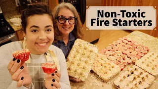Start a Fire In Seconds With the BEST Homemade Fire starters!