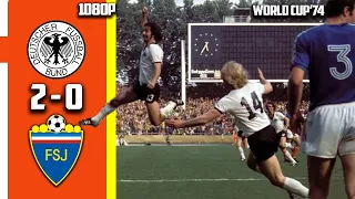 West germany vs Yugoslavia 2 - 0 ( Exclu ) World Cup 74 HD Quality
