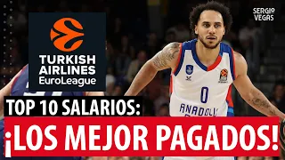 🏀💰 ¡LOCURA en EUROLIGA! ¡LOS 14 MEJOR PAGADOS! ¡SHANE LARKIN el Nº1! ¡4 MILLONES! ¿CRECIMIENTO?