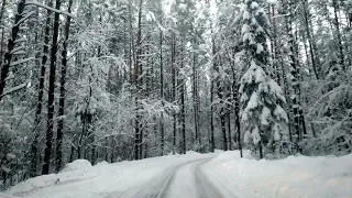 #Зимняя дорога #спокойная мелодия #Winter Road #Beautiful melody
