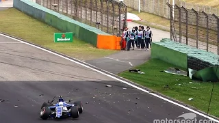 F1 2017 Chinese GP All Crashes Compilation #2