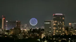 Glimpse of Tokyo Olympics- This is not a moon this is #tokyo2021 Olympics drone show😮 #olympics2021