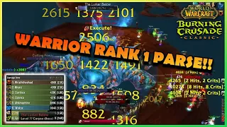 Warrior Rank 1 Parse on The Lurker Below!!!! | Daily Classic WoW Highlights #156 |