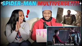 "SPIDER-MAN: FAR FROM HOME" Official Trailer REACTION!!!