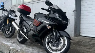 Забрал капсулу времени. Новый мой Kawasaki zzr1400