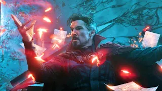 Dr Strange Vs Evil Dr Strange - Musical Fight Scene - Doctor Strange In The Multiverse Of Madness HD