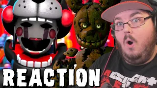 FNAF SONG: "Another Five Nights" by JT Music (Animated Music Video) REACTION!!!