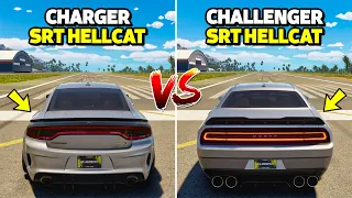 The Crew Motorfest - Dodge Charger SRT Hellcat VS Dodge Challenger SRT Hellcat (WHICH IS FASTEST?)