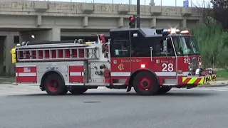 Chicago Fire Department Engine 28 Responding