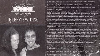 Tony Iommi w/ Glenn Hughes 'The 1996 DEP Sessions' Interview 2004