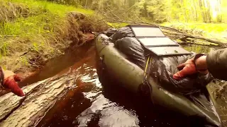 Майский сплав по дебрям Новгородской области, р. Оскуя. 2я часть.