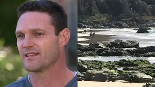 Husband punched shark to save wife