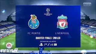 FIFA 19 | UCL 19 | FC Porto Vs. Liverpool | 2nd Match