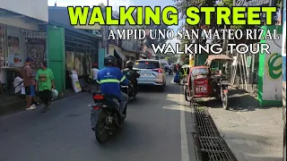 WALKING STREET IN AMPID UNO SAN MATEO RIZAL 01/22/24 Vlog #6 | PHILIPPINES | Mister Gala 2.0
