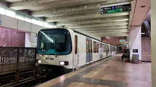 Le Métro Marseillais : Ligne M1, toutes les stations