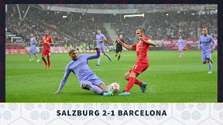 Red Bull Salzburg 2-1 Barcelona, Pre-Season Friendly 2021 - MATCH REVIEW