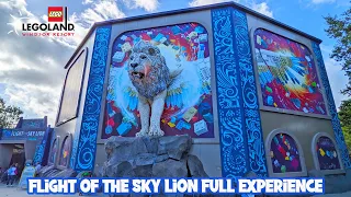 FLIGHT OF THE SKY LION Full Experience in LEGO Mythica at Legoland (June 2021) [4K]