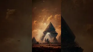 Asking Ai - Who build the Pyramids? #shorts #midjourney #ai