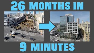 26 months of construction in 9 minutes (time-lapse)