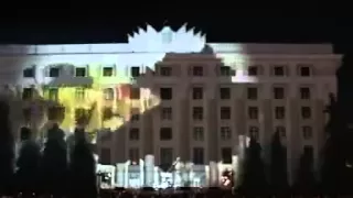 Amazing 3D light show on a building [Must Watch]