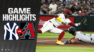 Yankees vs. D-backs Game Highlight (4/1/24) | Game Highlights