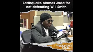 Earthquake feels sorry for will Smith 😂😂😂