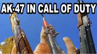 AK-47 IN CALL OF DUTY -  COMPARISON OF SOUND, GRAPHICS, ANIMATIONS