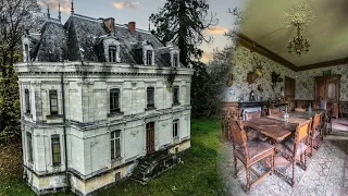 Found Human Skull! - Elegant Abandoned French Mansion of the Boudin Family