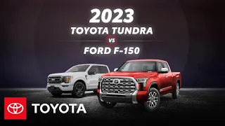 2023 Toyota Tundra vs 2023 Ford F-150 | Toyota